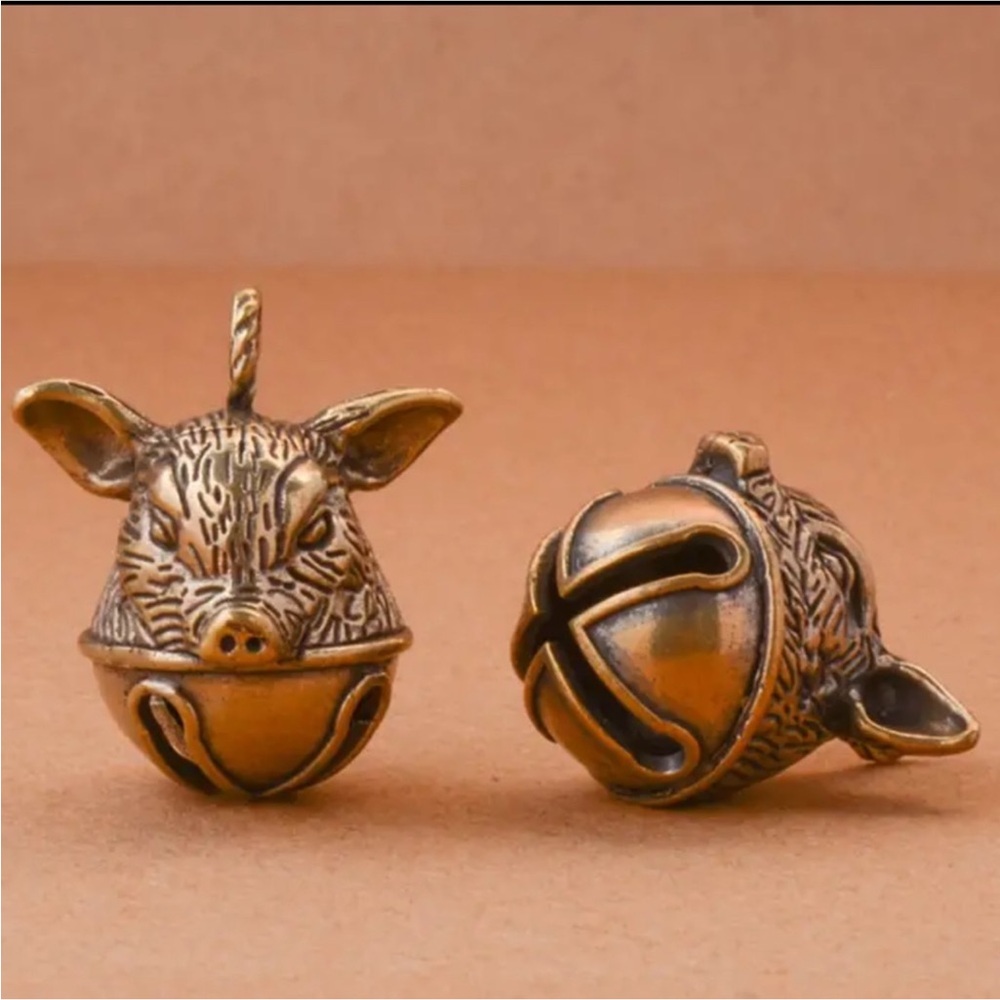 Solid Brass hog Bell